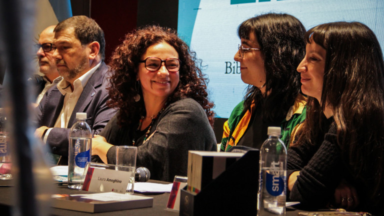Integrantes de la Editorial de la BCN presentaron las colecciones infantiles, juveniles, literarias y académicas de la institución.