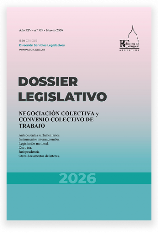 Dossier Legislativo: Negociación Colectiva y Convenio Colectivo de Trabajo - Febrero 2026