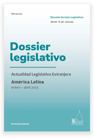 Actualidad Legislativa Extranjera. América Latina Ene–Abr 2025