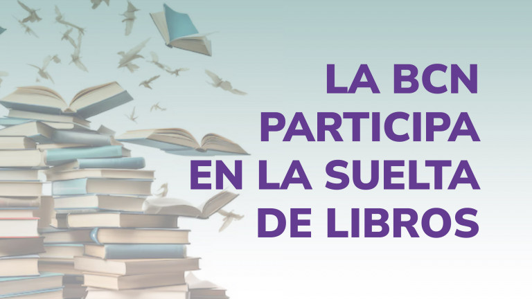 La BCN participa en la suelta de libros