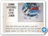 Ivonne Gutierrez -  Escuela Primaria Nro 1 Catalina Larrart de Estrugamou, de Junín, Pcia de Buenos Aires